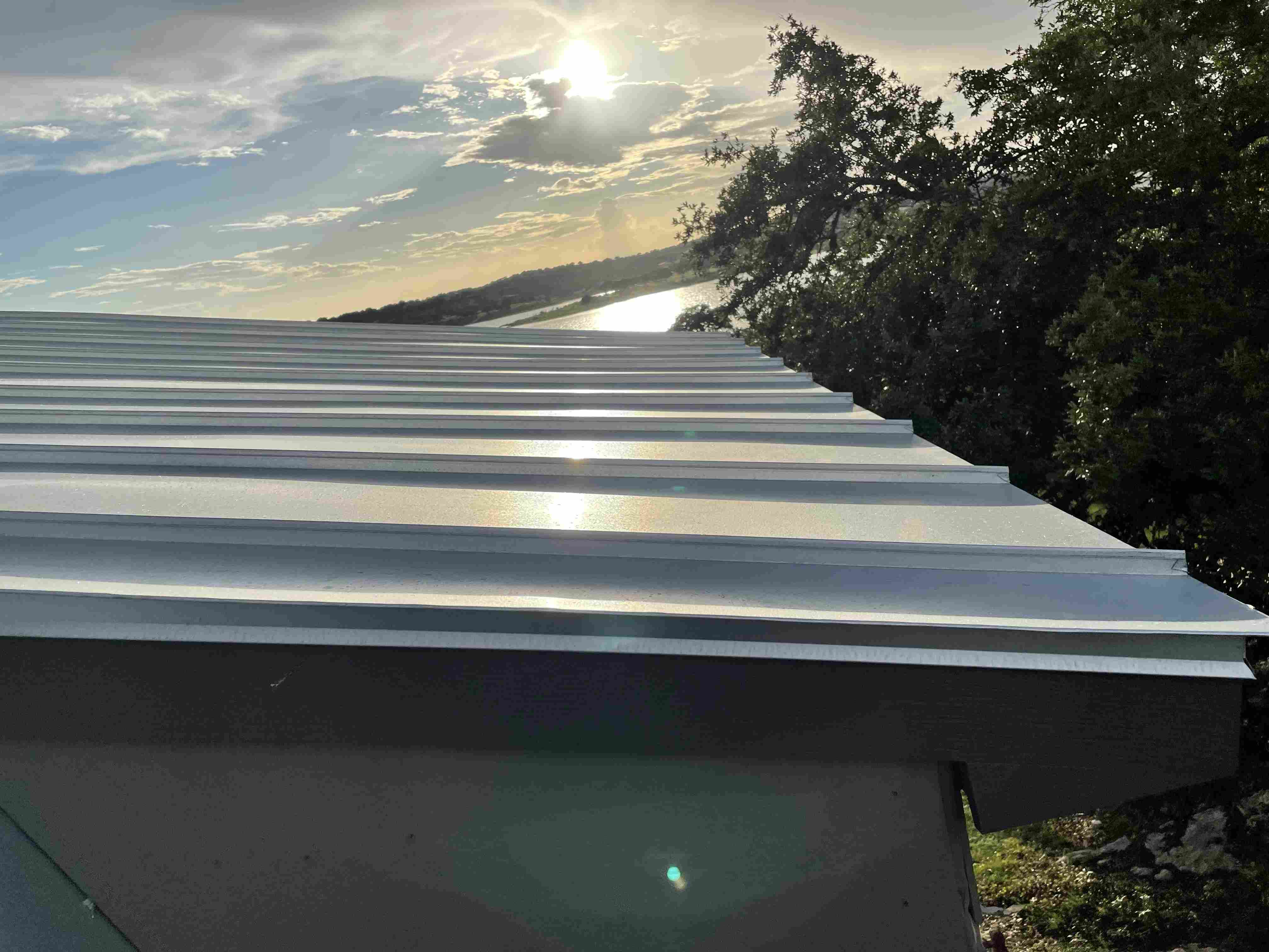 Top of a roof